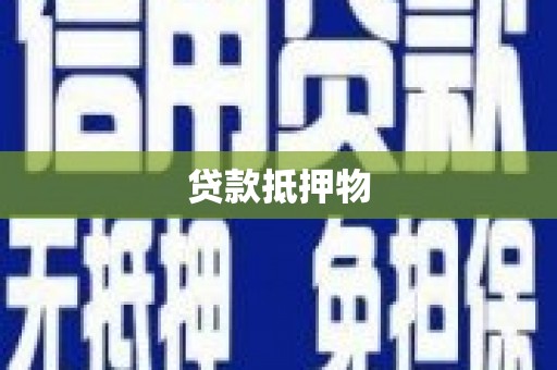 阿巴嘎旗贷款抵押物