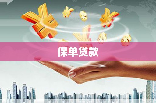 禹会保单贷款