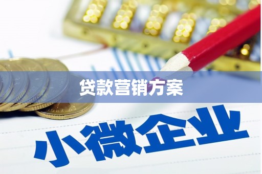 武汉贷款营销方案