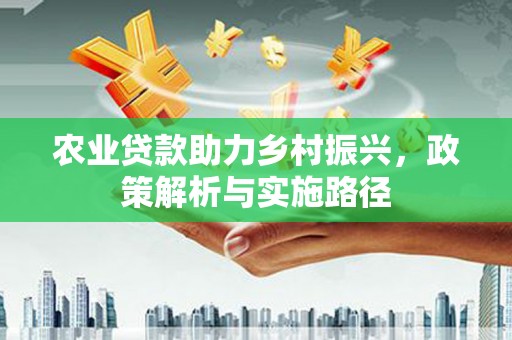 临渭农业贷款助力乡村振兴，政策解析与实施路径