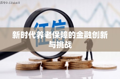 土库新时代养老保障的金融创新与挑战