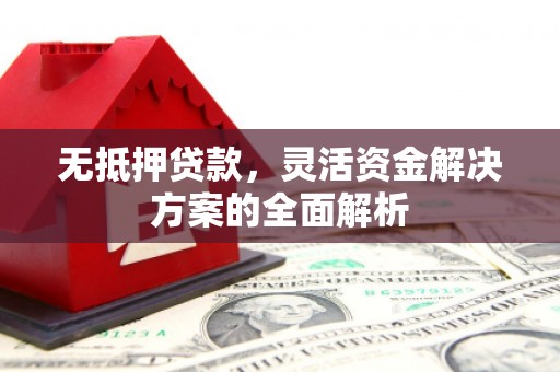 鄱阳无抵押贷款，灵活资金解决方案的全面解析