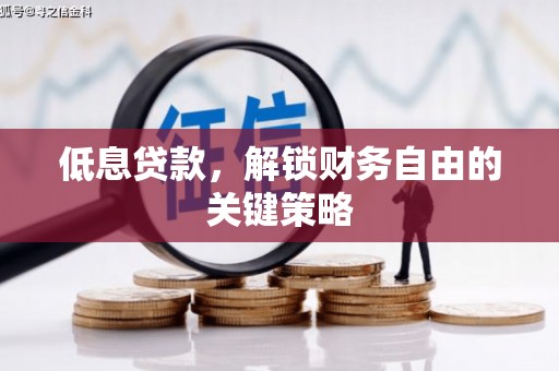 色达低息贷款，解锁财务自由的关键策略