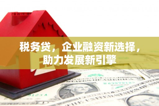 沁阳税务贷，企业融资新选择，助力发展新引擎