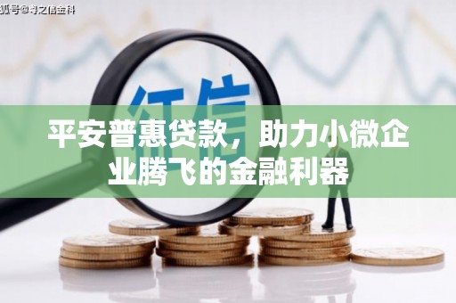 香港平安普惠贷款，助力小微企业腾飞的金融利器