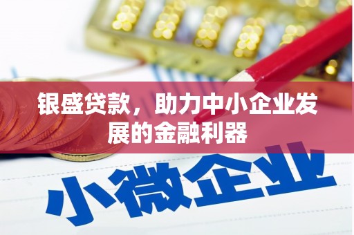 芗城银盛贷款，助力中小企业发展的金融利器