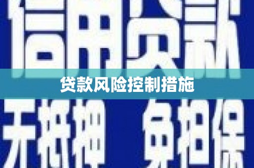 山海关贷款风险控制措施